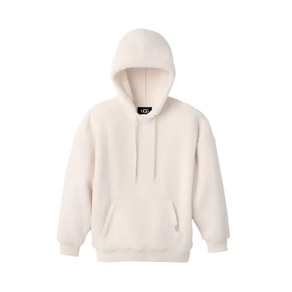 UGG Womens Loyra Sherpa Hoodie Sweatshirt