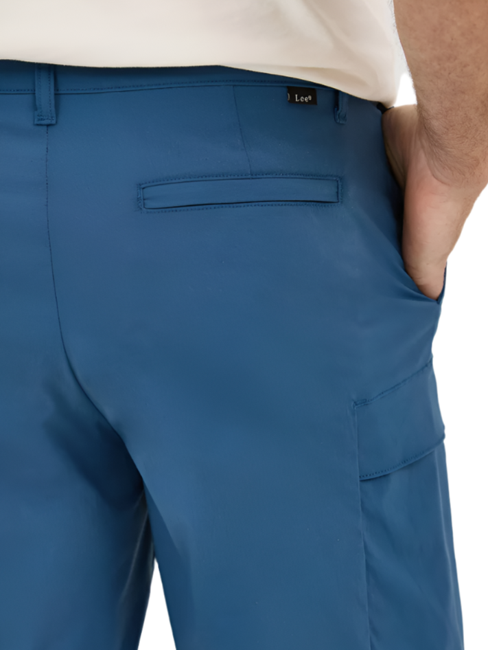 Lee Mens Extreme Motion Synthetic Ripstop Cargo Shorts