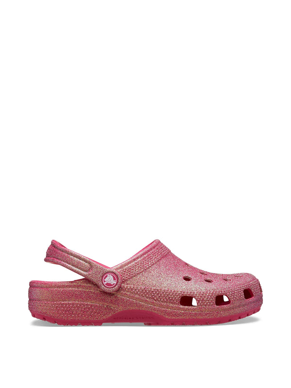 Crocs Classic Iridescent Glitter Clogs