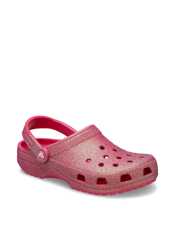 Crocs Classic Iridescent Glitter Clogs