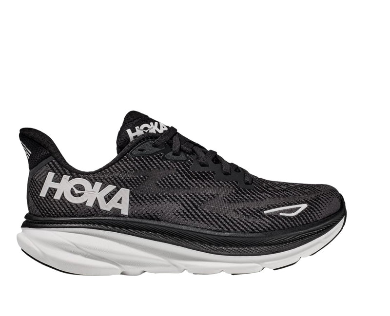 Hoka Womens Clifton 9 Max Cushioned Road Running Shoes