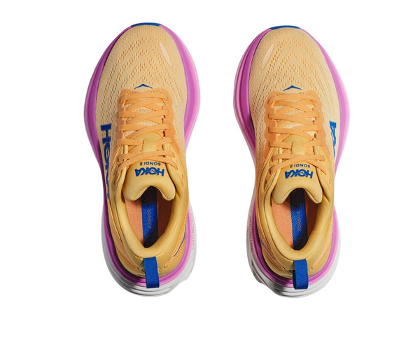 Hoka Womens Bondi 8 Max Cushioned Road Running Shoes