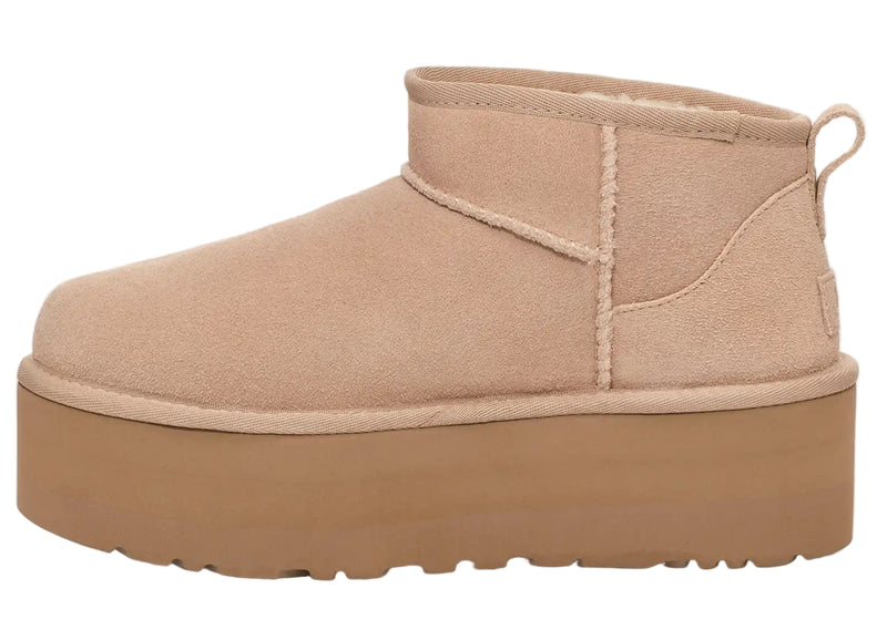 UGG Womens Classic Ultra Mini Platform Boots