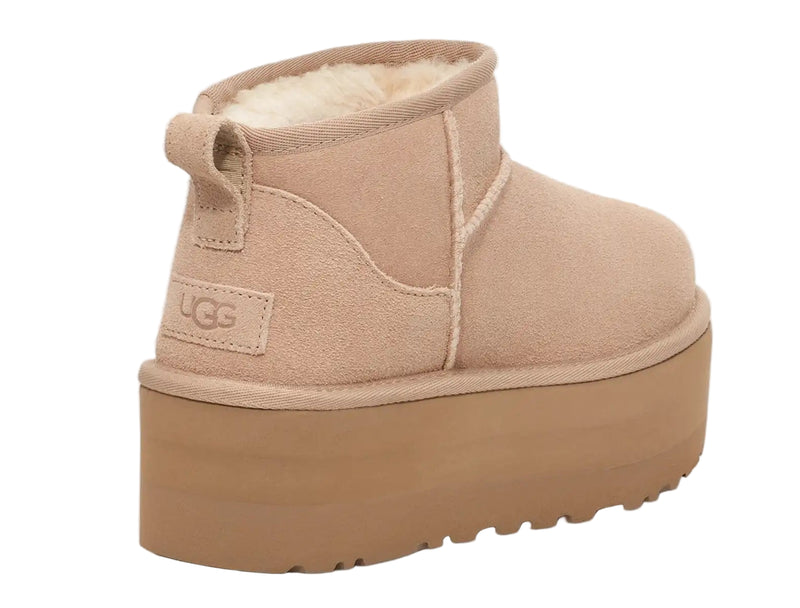 UGG Womens Classic Ultra Mini Platform Boots