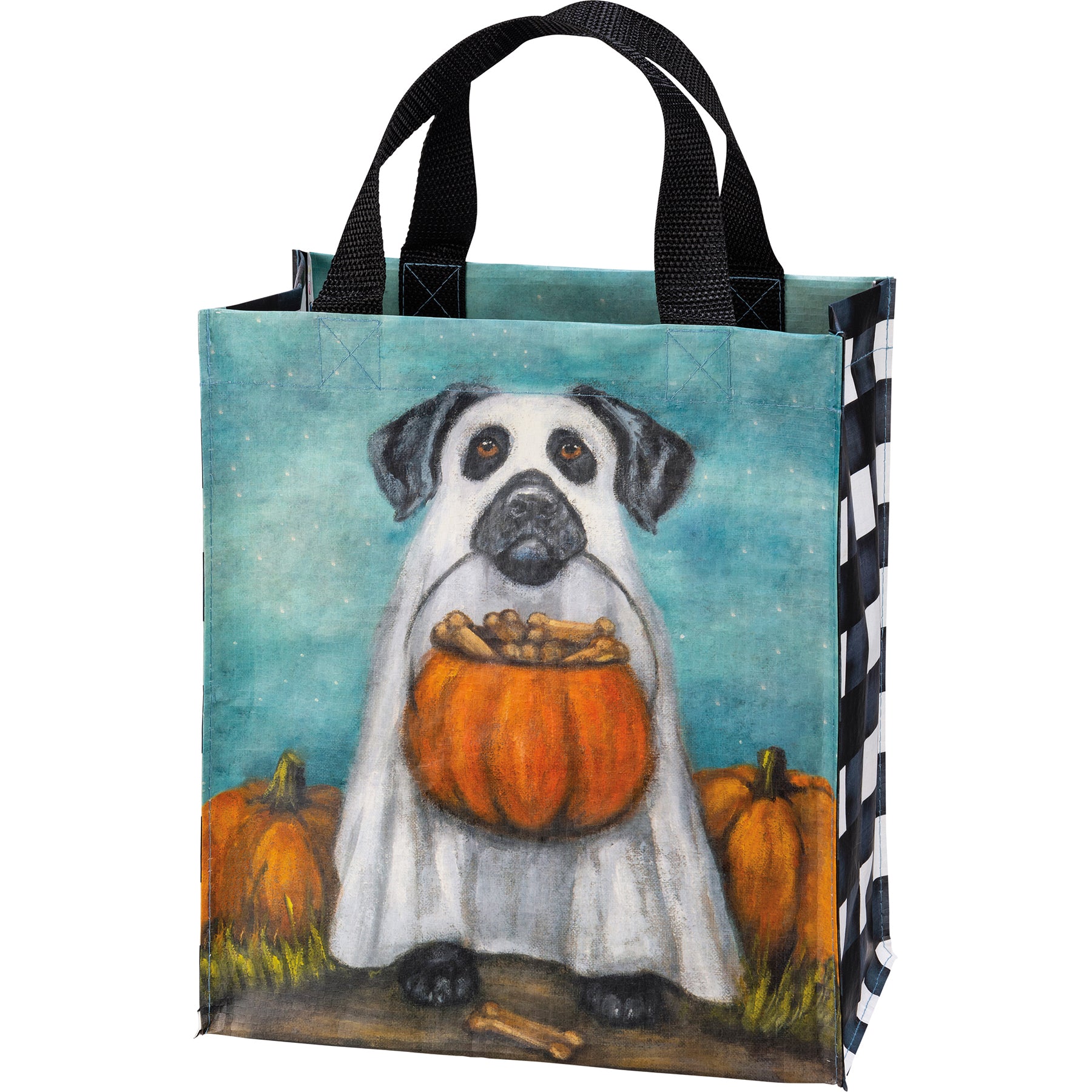 Primitives By Kathy Ghost Dog Daily Tote Bag