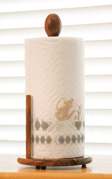 Lipper International Acacia Standing Towel Holder