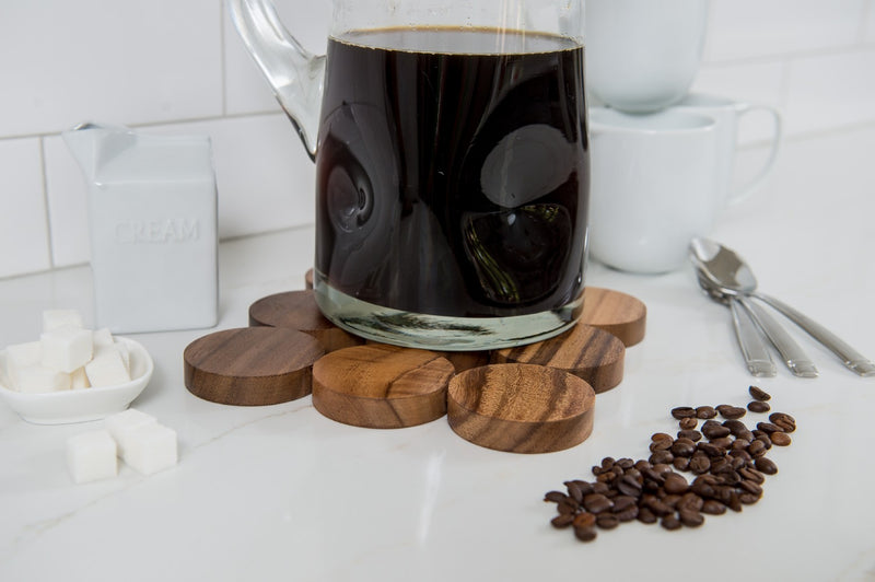 Lipper International Acacia Dotted Trivet