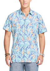 IZOD Mens Dockside Print Woven Shirt