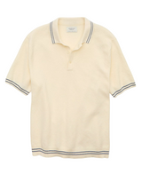 American Eagle Mens AE Short Sleeve Polo Sweater