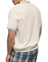 American Eagle Mens AE Short Sleeve Polo Sweater