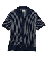 American Eagle Mens AE Sweater Polo Button-Up Shirt