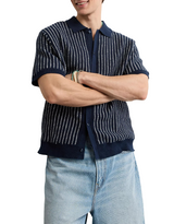 American Eagle Mens AE Sweater Polo Button-Up Shirt