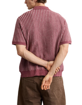 American Eagle Mens AE Sweater Polo Button-Up Shirt