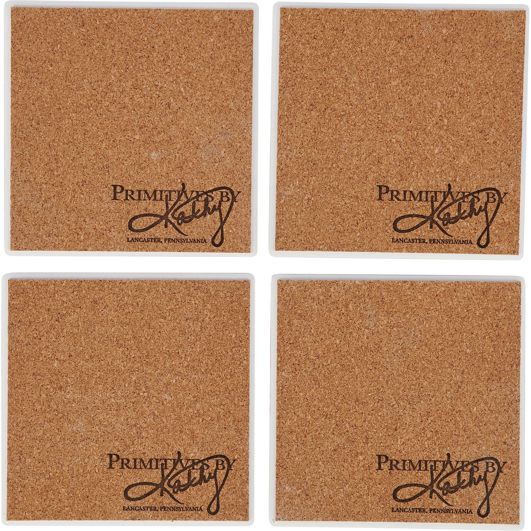 Primitives By Kathy Santa Claus Coaster - Set of 4