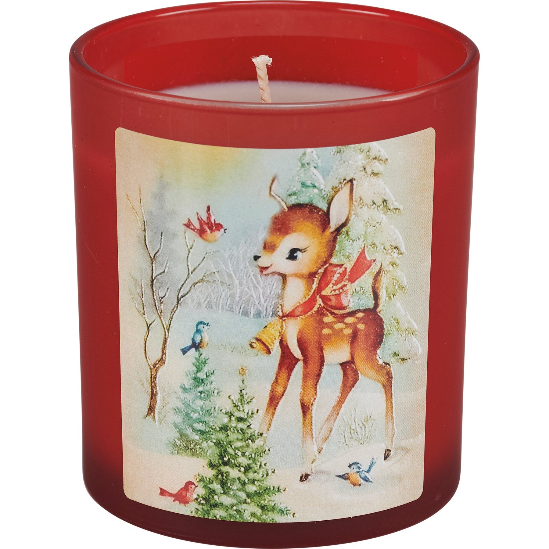 Primitives By Kathy Santas Reindeer Candle - Set of 4