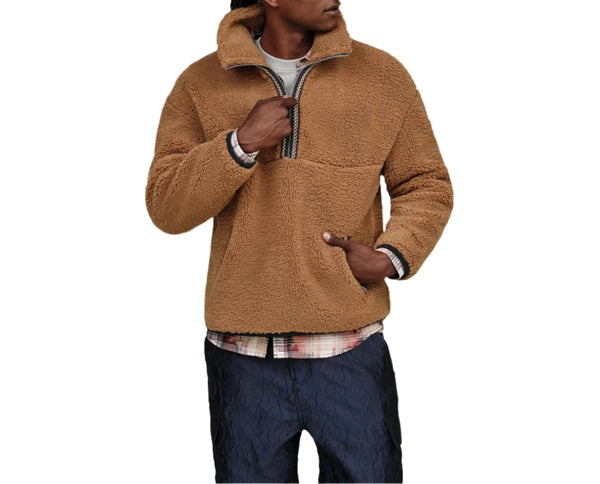 UGG Mens UGGbraid Half-Zip Jacket