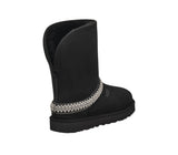 UGG Womens Classic Short Crescent Boots