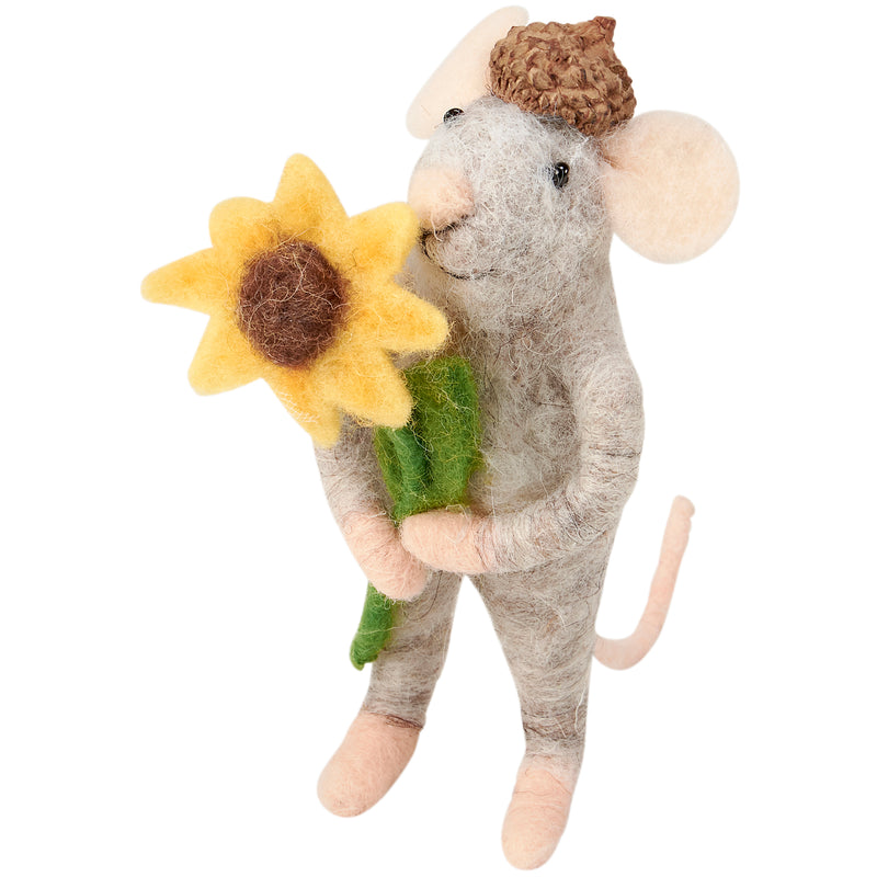 Primitives By Kathy Sunflower Mouse Critter