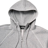 UGG Womens Classic Full-Zip Hoodie Sweatshirt