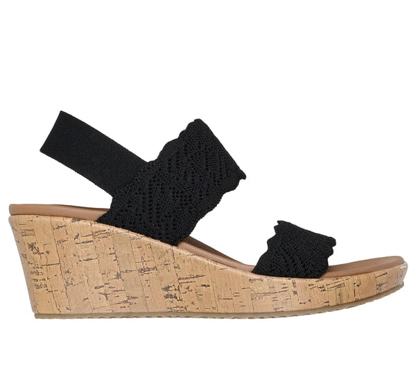 Skechers Womens Beverlee Wedge Sandals