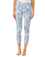 Lilly Pulitzer Womens UPF 50+ Luxletic 24" Weekender High Rise Midi Legging