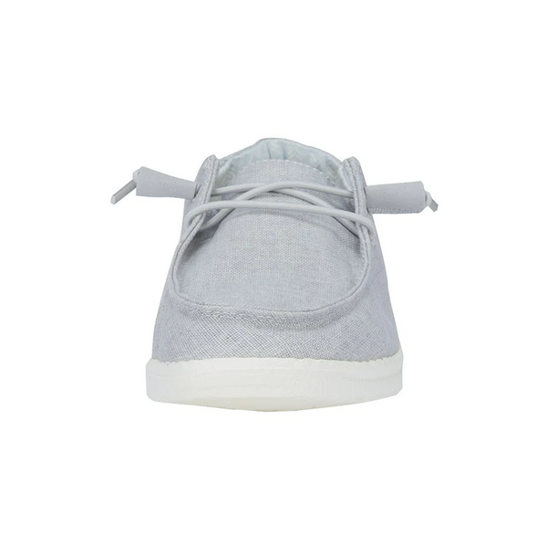 Hey Dude Womens Wendy Chambray Slip-On Shoes