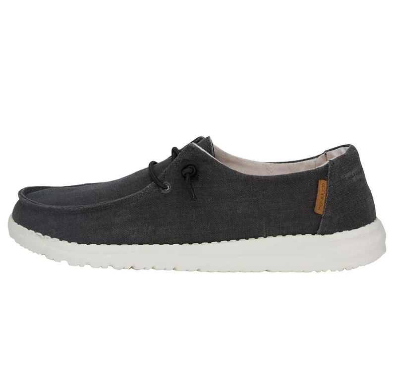 Hey Dude Womens Wendy Chambray Slip-On Shoes