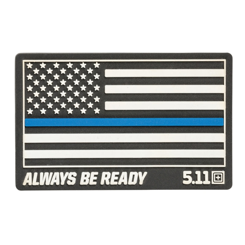 5.11 Tactical Thin Blue Line Rubber Patch