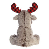 Aurora Buffalo Plaid Moose 12" Plush Toy