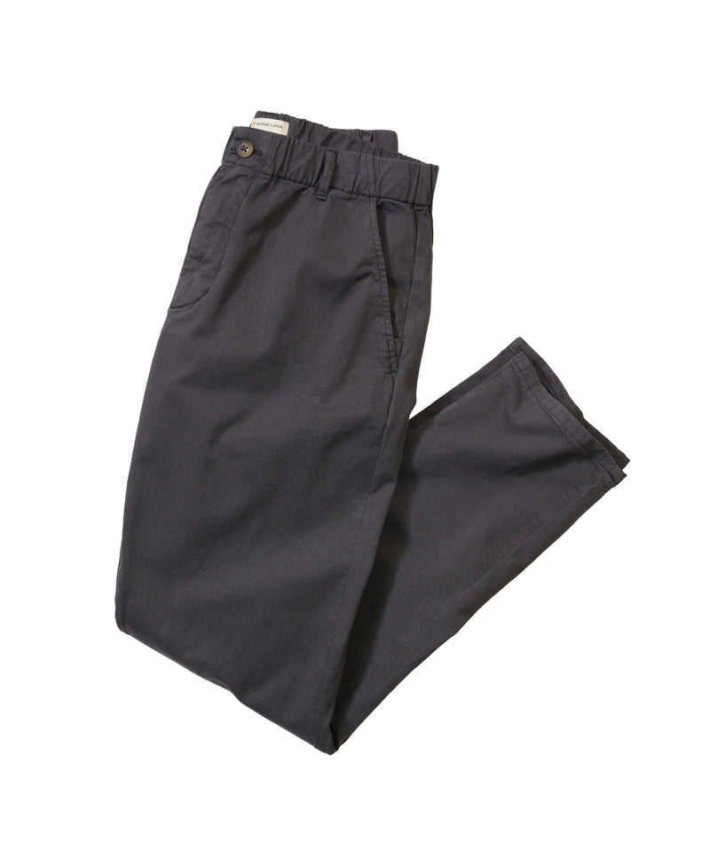 Marine Layer Mens Saturday Athletic Fit Twill Chino Pants