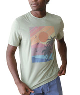 Marine Layer Mens Re-Spun Sport Graphic Short Sleeve T-Shirt