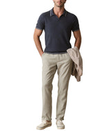 Marine Layer Mens Liam Sweater Short Sleeve Polo Shirt