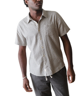 Marine Layer Mens Stretch Selvage Short Sleeve Shirt