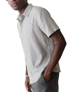 Marine Layer Mens Stretch Selvage Short Sleeve Shirt