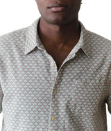 Marine Layer Mens Stretch Selvage Short Sleeve Shirt