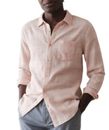 Marine Layer Mens Stretch Selvage Long Sleeve Shirt