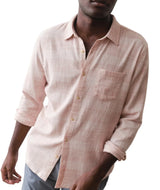 Marine Layer Mens Stretch Selvage Long Sleeve Shirt