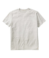Marine Layer Mens Signature Jacquard Crew Short Sleeve T-Shirt