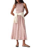 Marine Layer Womens Darcy Poplin Smocked Dress