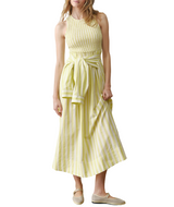 Marine Layer Womens Darcy Poplin Smocked Dress