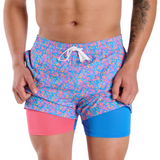 Chubbies Mens The Spades 5.5" Classic Lined Swim Trunks
