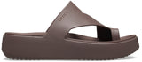 Crocs Womens Getaway Platform Toe Loop Sandals