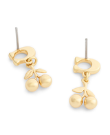 COACH Cherry Signature C Drop Earrings