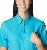 Columbia Womens PFG Tamiami II Short Sleeve Button Down Shirt