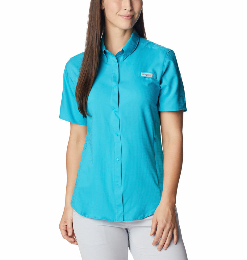 Columbia Womens PFG Tamiami II Short Sleeve Button Down Shirt