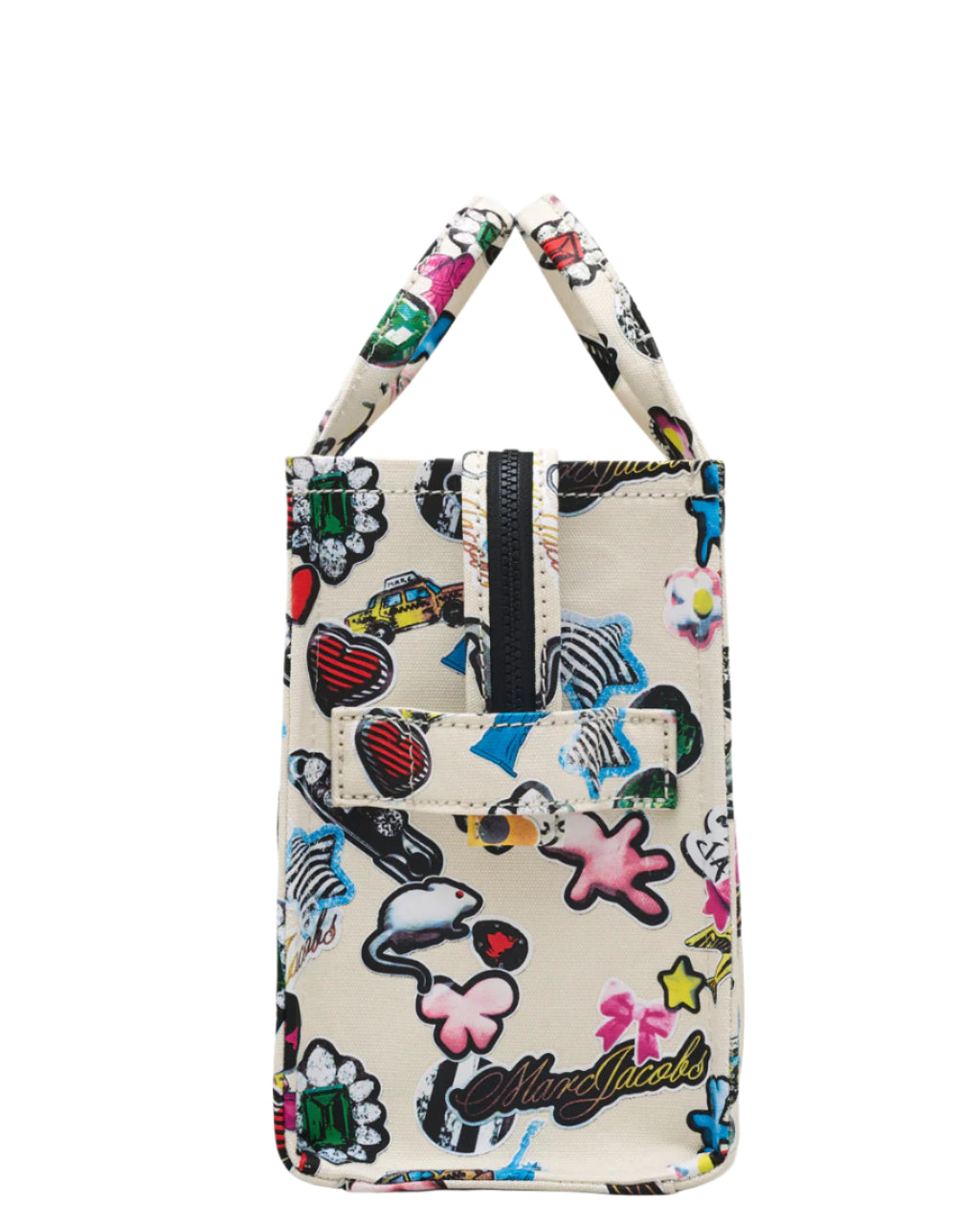 Marc Jacobs The Sticker Canvas Small Tote Handbag