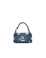 Marc Jacobs The Sequin Daisy Denim Mini Dual Shoulder Handbag