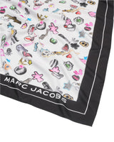 Marc Jacobs The Sticker Print Scarf