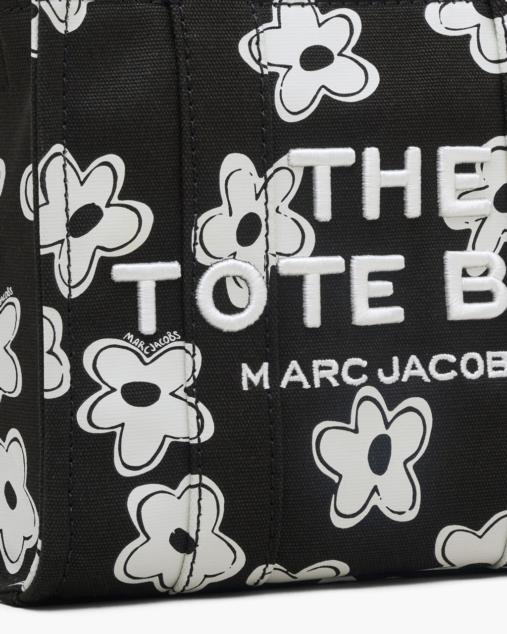 Marc Jacobs The Daisy Canvas Small Tote Handbag