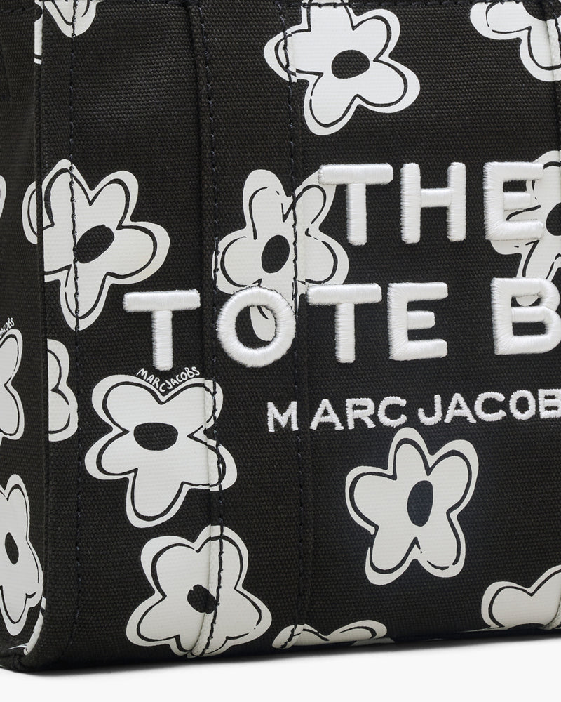 トートバッグ MARC JACOBS BLACK AND WHITE CANVAS Marc Jacobs The Daisy Canvas Medium Tote Bag | Saks Fifth Avenue